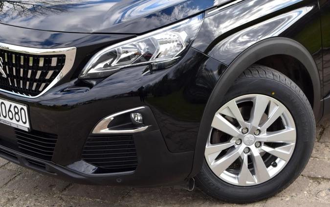 Peugeot 3008 cena 71400 przebieg: 156000, rok produkcji 2019 z Zwierzyniec małe 704